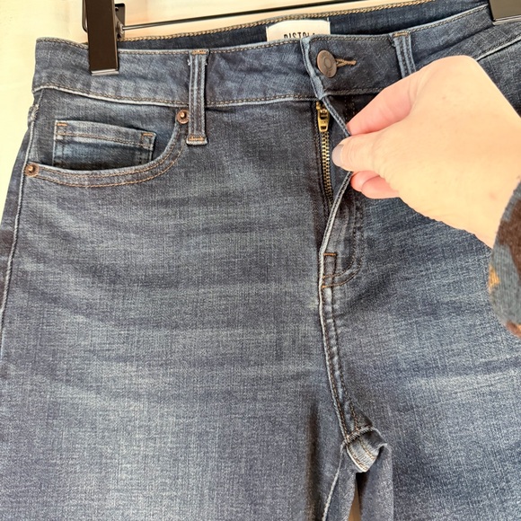 PISTOLA Women’s Size 29 Denim Jeans High Rise Ankle Straight Style Fit Stretch - Picture 6 of 13